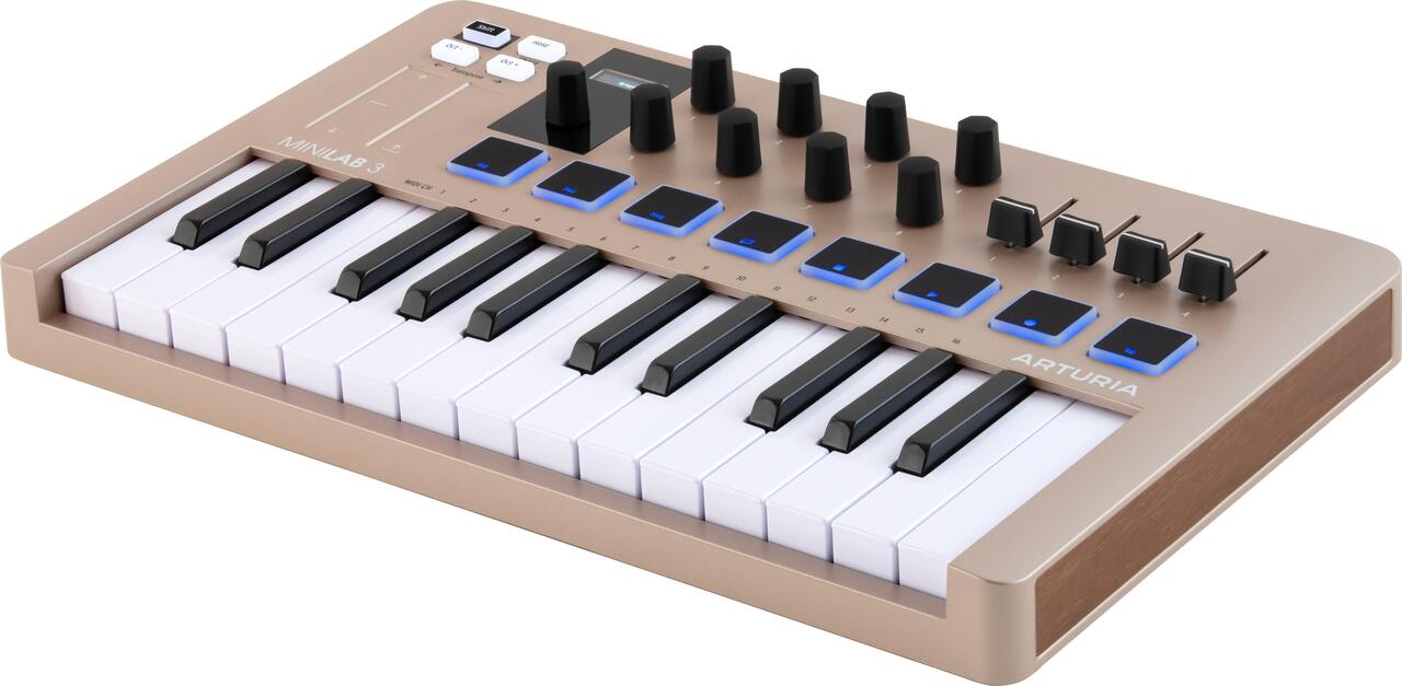 Arturia Minilab 3 Champagne - Andertons Music Co.